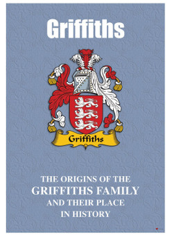 Griffiths English Ancestry Family History Booklet with Amazing Facts of this Famous Name