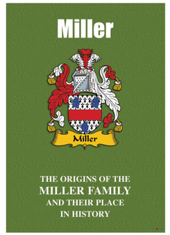 Miller English Ancestry Family History Booklet with Amazing Facts of this Famous Name