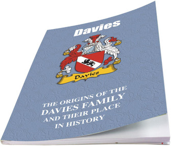 Davies English Ancestry Family History Booklet with Amazing Facts of this Famous Name