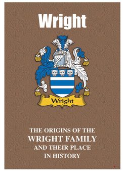 Wright English Ancestry Family History Booklet with Amazing Facts of this Famous Name