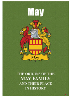 May English Ancestry Family History Booklet with Amazing Facts of this Famous Name