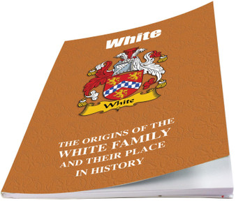 White English Ancestry Family History Booklet with Amazing Facts of this Famous Name