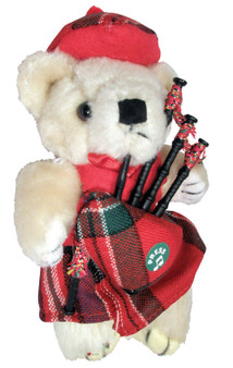 MacFarlane Clan Musical Teddy Bear, Scottish Gift, Made in Scotland