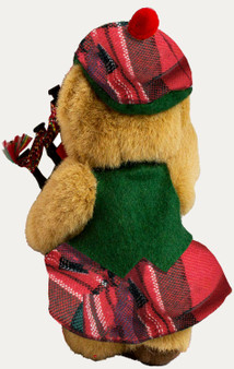 MacFarlane Clan Musical Teddy Bear, Scottish Gift, Made in Scotland