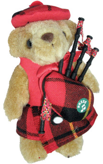 Wallace Clan Musical Teddy Bear, Scottish Gift, Made in Scotland