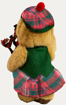 MacDougall Clan Musical Teddy Bear, Scottish Gift, Made in Scotland
