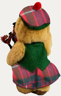 Fraser Clan Musical Teddy Bear, Scottish Gift, Made in Scotland