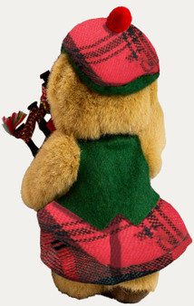 Kerr Clan Musical Teddy Bear, Scottish Gift, Made in Scotland
