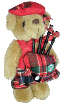 Millar Clan Musical Teddy Bear, Scottish Gift, Made in Scotland