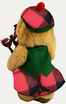 Cunningham Clan Musical Teddy Bear, Scottish Gift, Made in Scotland