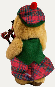 MacRae Clan Musical Teddy Bear, Scottish Gift, Made in Scotland