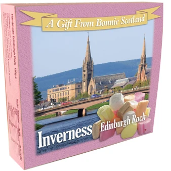 Inverness City Scottish Famous Edinburgh Rock