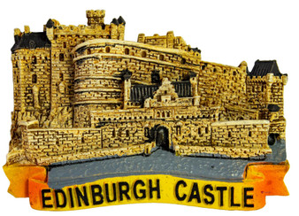 Edinburgh Castle Resin Fridge Magnet