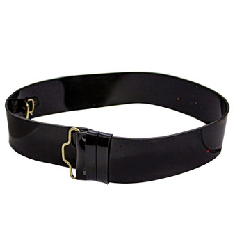 PVC Pipers Ceremonial Belt Black 2.5" 5 Sizes