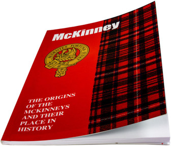 McKinney Ancestry Scottish Clan History Booklet, Scottish Gift Family History Gifts Clans of Scotland Mini Book