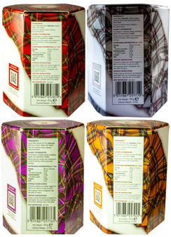 Scottish Haggis Selection 4 Pack: Original, with Venison, Neeps & Tatties Haggis Mix, and Scotch Whisky Flavour