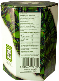 Scottish Vegetarian Haggis Tin Pack of 2 Made in Scotland