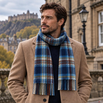 Cashmere Clan Scarf Holyrood Modern