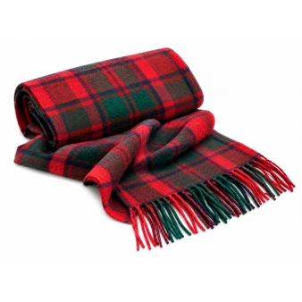 Cashmere Clan Scarf MacIntosh Clan Modern
