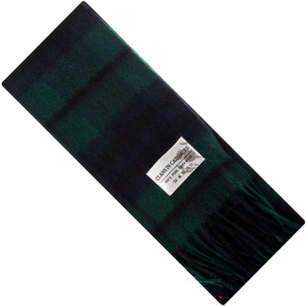 Luxury 100% Cashmere Scottish Clan Scarf Austin Modern