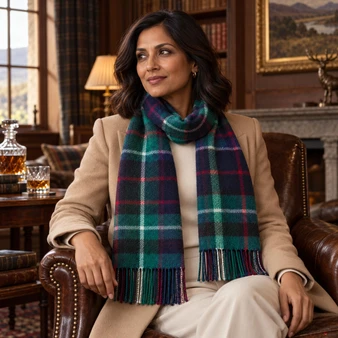 Cashmere Clan Scarf Russell Modern