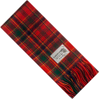 Luxury 100% Cashmere Scottish Clan Scarf Munro Modern