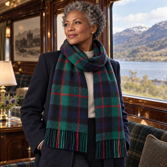 Cashmere Clan Scarf Murray of Atholl Modern