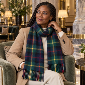 Cashmere Clan Scarf Farquharson Modern