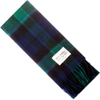 Luxury 100% Cashmere Scottish Clan Scarf Graham of Menteith Modern