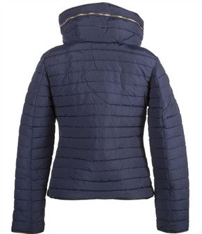 Ladies Fashion Jacket In Pixie Design In Navy Size Large