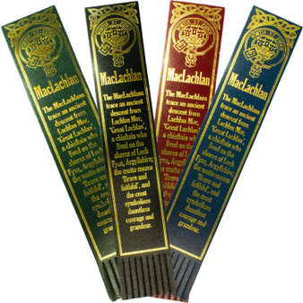 MacLachlan Scottish Clan Name Leather Bookmark