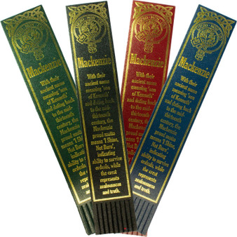 Mackenzie Scottish Clan Name Leather Bookmark