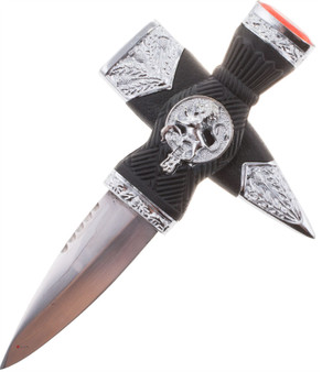 Sgian Dubh Gents Lion Crest Traditional Design