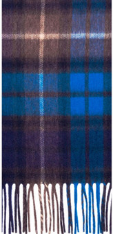 Scottish Soft Cashmere Scarf Buchanan Blue Tartan