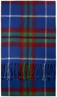 Edinburgh Tartan Brushwool Scarf Scottish Clan