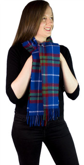 Edinburgh Tartan Brushwool Scarf Scottish Clan
