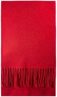 Red Brushwool Scarf Scottish Clan