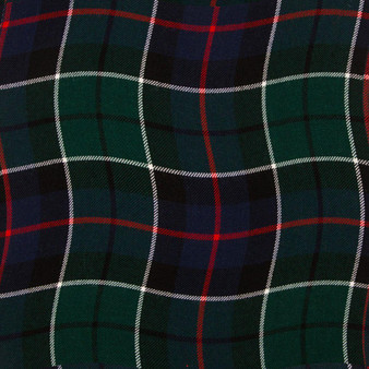 Braeriach 13oz Medium Fabric Leslie Green Modern Tartan 1 Metre