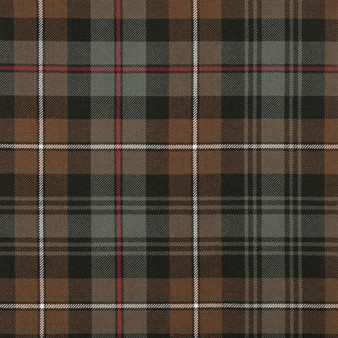 Braeriach 13oz Medium Fabric MacKenzie Weathered Tartan 1 Metre