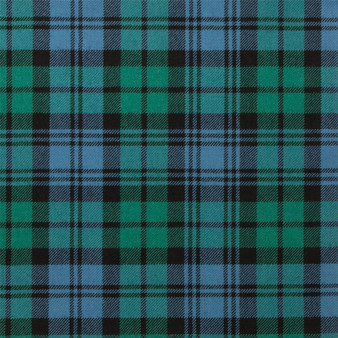 Light Weight 10oz Fabric Material Black Watch Ancient Tartan 1 Metre