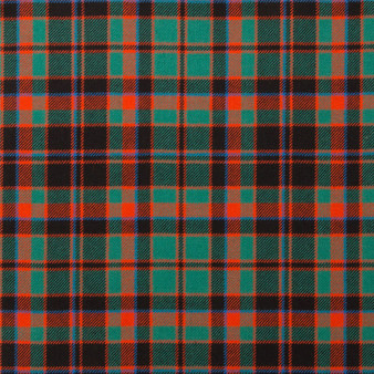 Light Weight 10oz Fabric Material Buchan Ancient Tartan 1 Metre