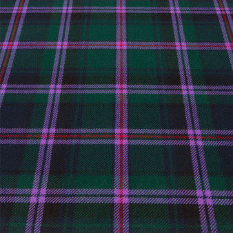 Light Weight 10oz Fabric Material Cooper Modern Tartan 1 Metre