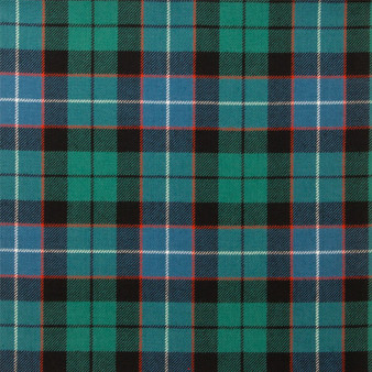 Light Weight 10oz Fabric Material Hunter Ancient Tartan 1 Metre