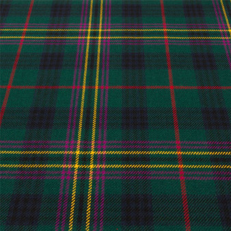 Light Weight 10oz Fabric Material Kennedy Modern Tartan 1 Metre