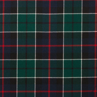 Light Weight 10oz Fabric Material Leslie Green Modern Tartan 1 Metre