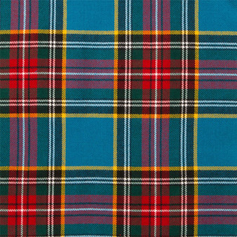 Light Weight 10oz Fabric Material MacBeth Modern Tartan 1 Metre