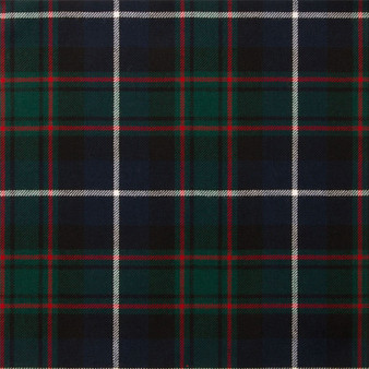 Light Weight 10oz Fabric Material MacRae Hunting Modern Tartan 1 Metre