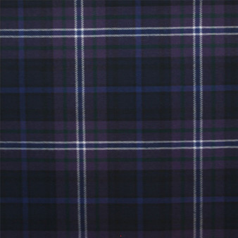 Light Weight 10oz Fabric Material Scotland Forever Modern Tartan 1 Metre