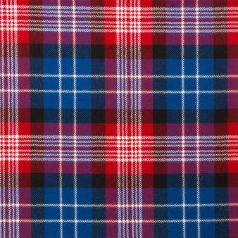 Light Weight 10oz Fabric Material United States St. Andrew Tartan 1 Metre