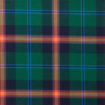 Light Weight 10oz Fabric Material Young Modern Tartan 1 Metre